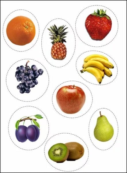 130 картинок для детей с овощами и фруктами #46