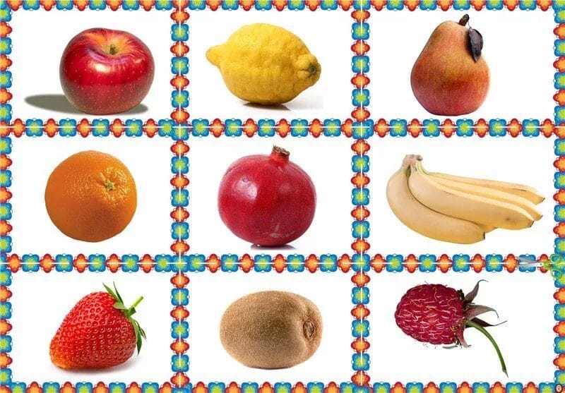 130 картинок для детей с овощами и фруктами #88