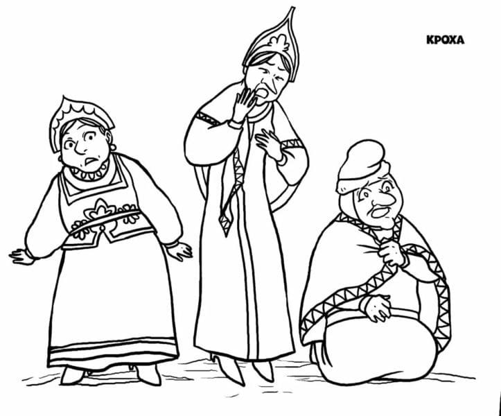 115 рисунков к сказке о царе Салтане #15