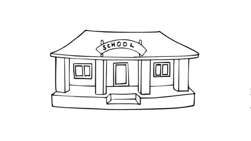 70 рисунков на тему «Школа моей мечты» #60