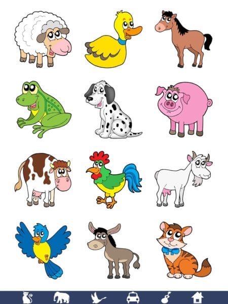 100 картинок с разными животными для малышей #85