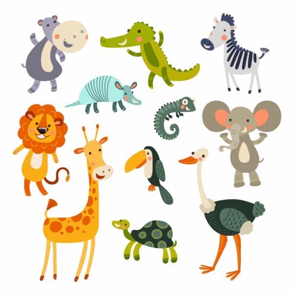 100 картинок с разными животными для малышей #59