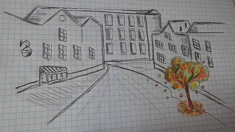 70 рисунков на тему «Школа моей мечты» #44