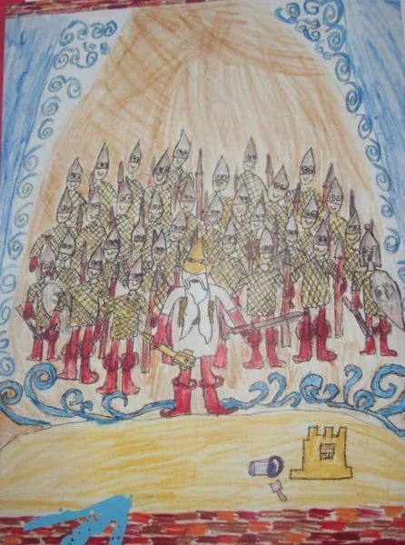115 рисунков к сказке о царе Салтане #58