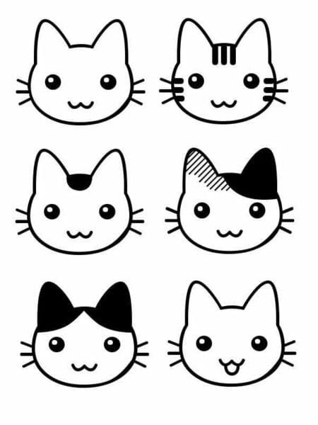 215 прикольных рисунков котов и кошек #109