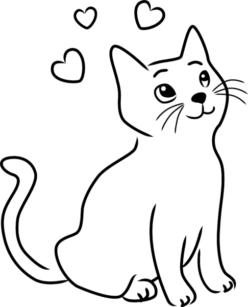 215 прикольных рисунков котов и кошек #173