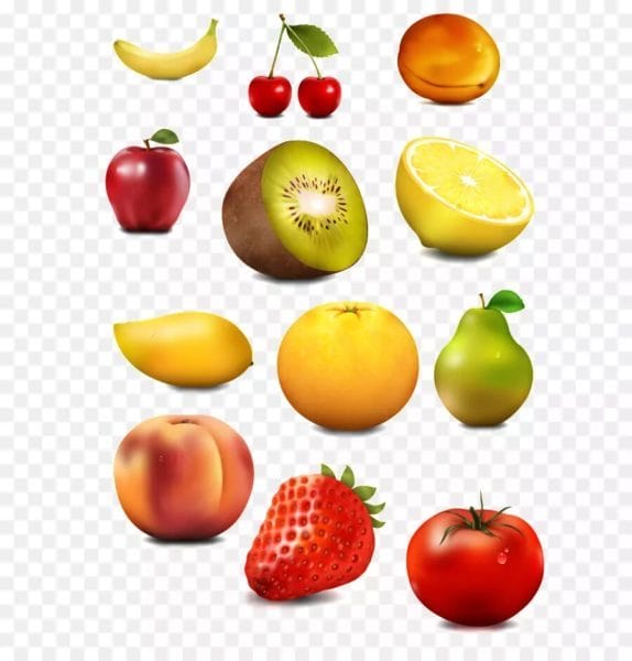130 картинок для детей с овощами и фруктами #63