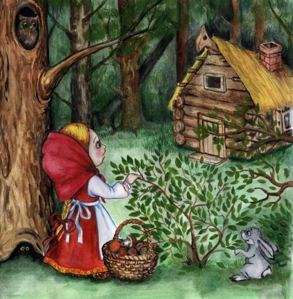 Сказочные персонажи: 110 иллюстраций к русским народным сказкам #47