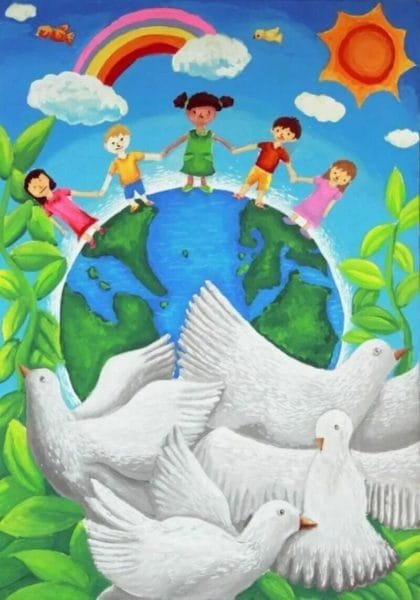 Мир глазами детей: 80 рисунков #55