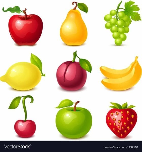 130 картинок для детей с овощами и фруктами #64