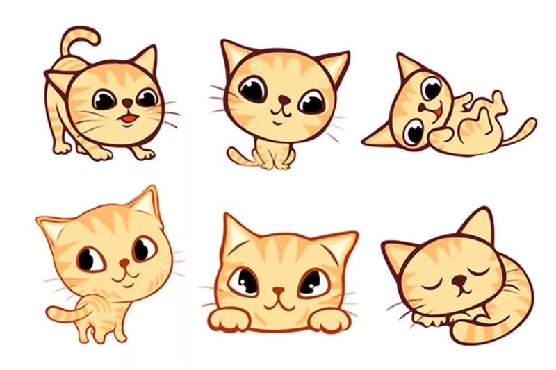 215 прикольных рисунков котов и кошек #79