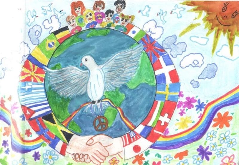 Мир глазами детей: 80 рисунков #16