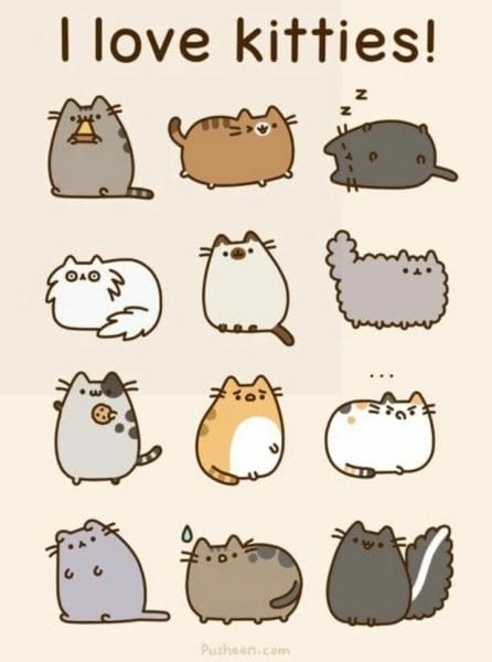 215 прикольных рисунков котов и кошек #87