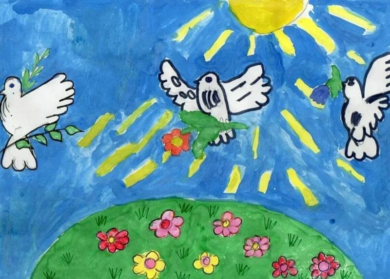 Мир глазами детей: 80 рисунков #25