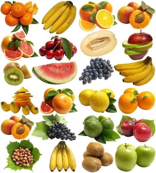 130 картинок для детей с овощами и фруктами #87
