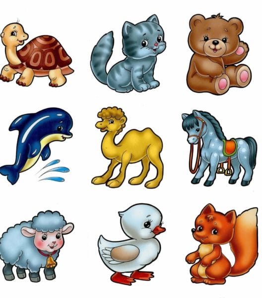 100 картинок с разными животными для малышей #94