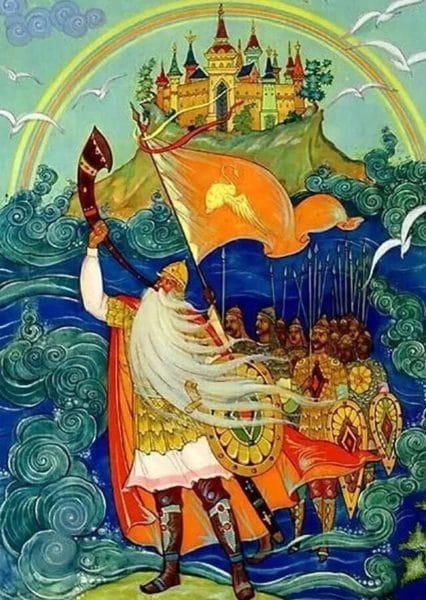 115 рисунков к сказке о царе Салтане #39