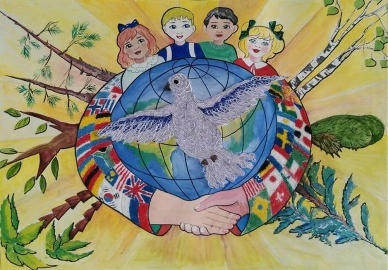 Мир глазами детей: 80 рисунков #23