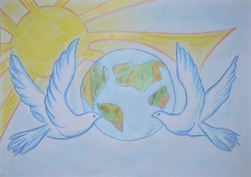 Мир глазами детей: 80 рисунков #13