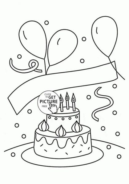 100 рисунков на открытку ко дню рождения #45