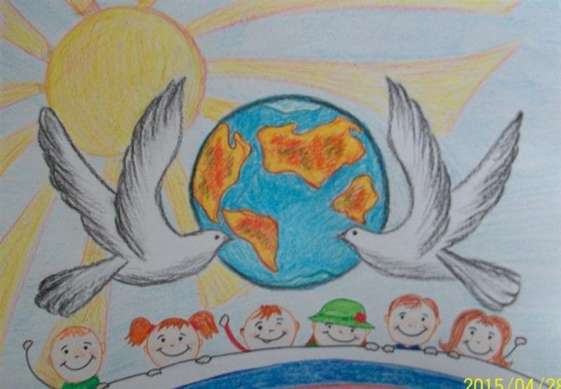 Мир глазами детей: 80 рисунков #4