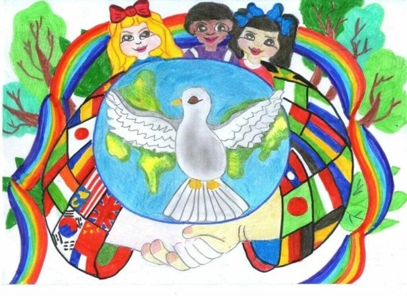 Мир глазами детей: 80 рисунков #51