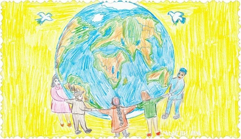 Мир глазами детей: 80 рисунков #33