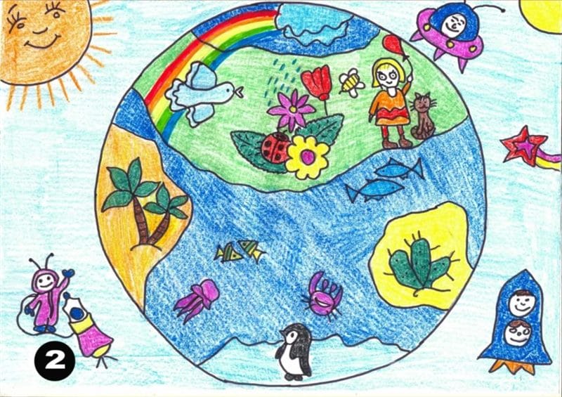 Мир глазами детей: 80 рисунков #40