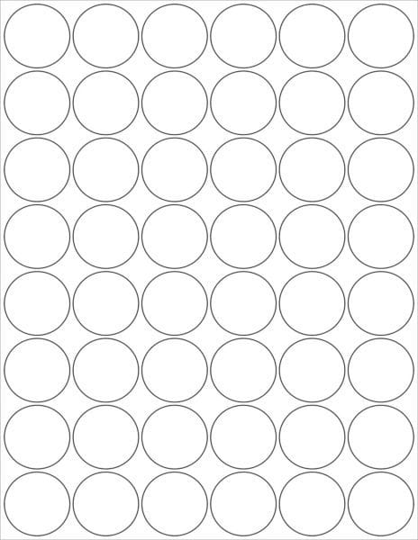28 шаблонов кругов для распечатки #10