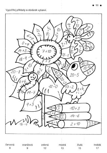 110 математических раскрасок для школьников и дошкольников #52