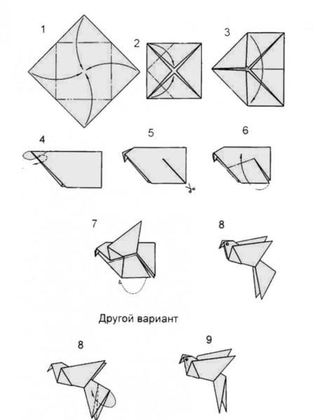 Поделки из бумаги: 145 лучших оригами #92