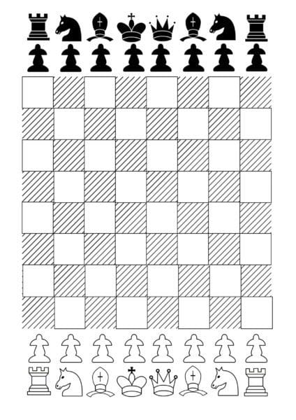 45 картинок с шахматной доской и фигурами #30