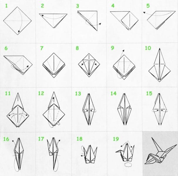 Поделки из бумаги: 145 лучших оригами #70