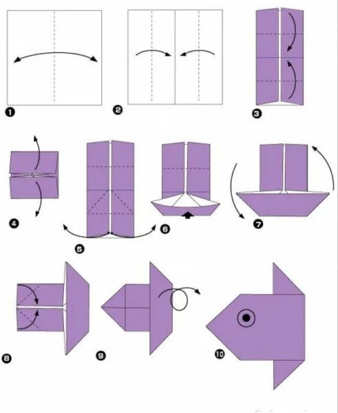 Поделки из бумаги: 145 лучших оригами #28