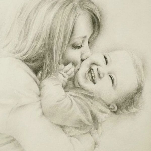 110 красивых и легких рисунков для мамы #29