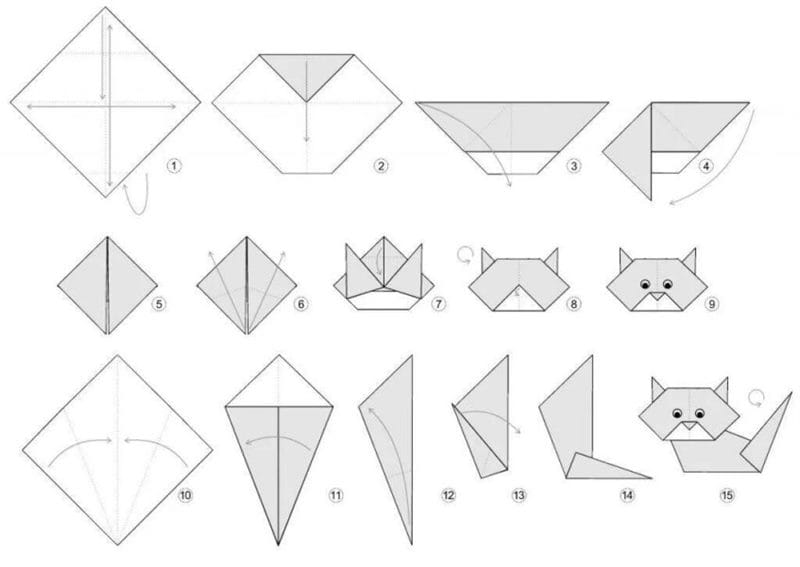 Поделки из бумаги: 145 лучших оригами #34