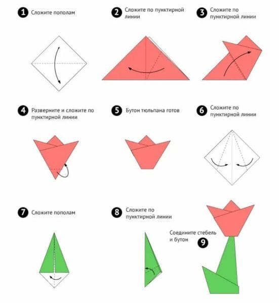 Поделки из бумаги: 145 лучших оригами #141