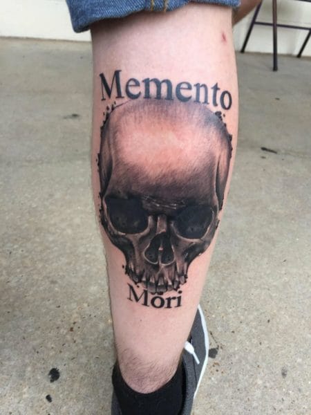 120 тату Memento Mori на руке и не только #29