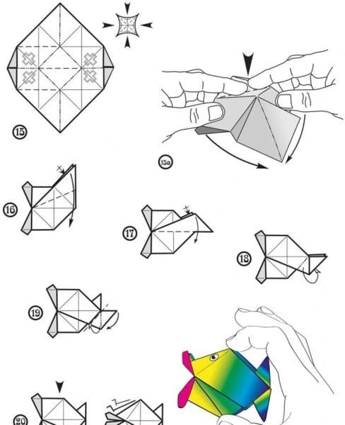 Поделки из бумаги: 145 лучших оригами #38