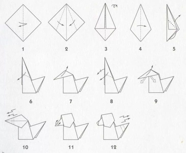 Поделки из бумаги: 145 лучших оригами #130