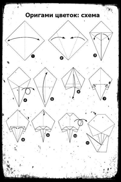 Поделки из бумаги: 145 лучших оригами #94