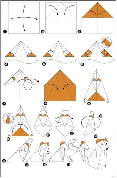 Поделки из бумаги: 145 лучших оригами #119
