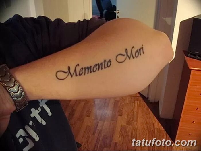 120 тату Memento Mori на руке и не только #61