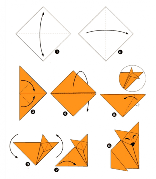 Поделки из бумаги: 145 лучших оригами #36