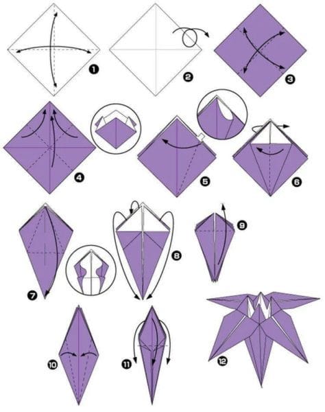 Поделки из бумаги: 145 лучших оригами #111