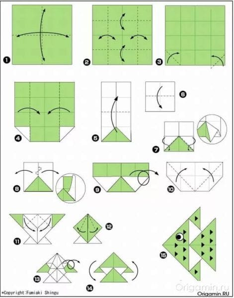 Поделки из бумаги: 145 лучших оригами #26