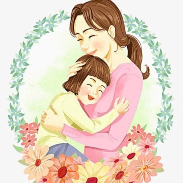 110 красивых и легких рисунков для мамы #105