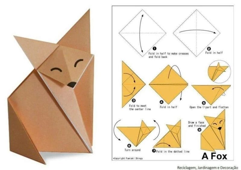 Поделки из бумаги: 145 лучших оригами #113