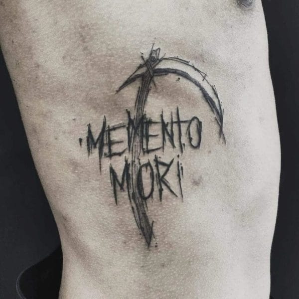 120 тату Memento Mori на руке и не только #1