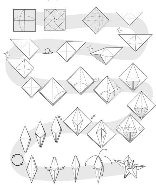 Поделки из бумаги: 145 лучших оригами #95